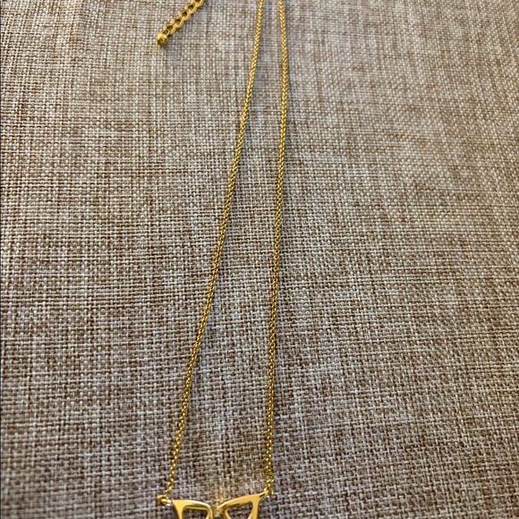 Kate Spade Lookout Glasses Gold Tone Necklace - Picture 2 of 4
